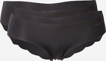 SLOGGI - Cueca 'ZERO Microfibre 2.0 H' em preto: frente