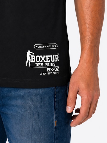 Boxeur des Rues Shirt in Zwart