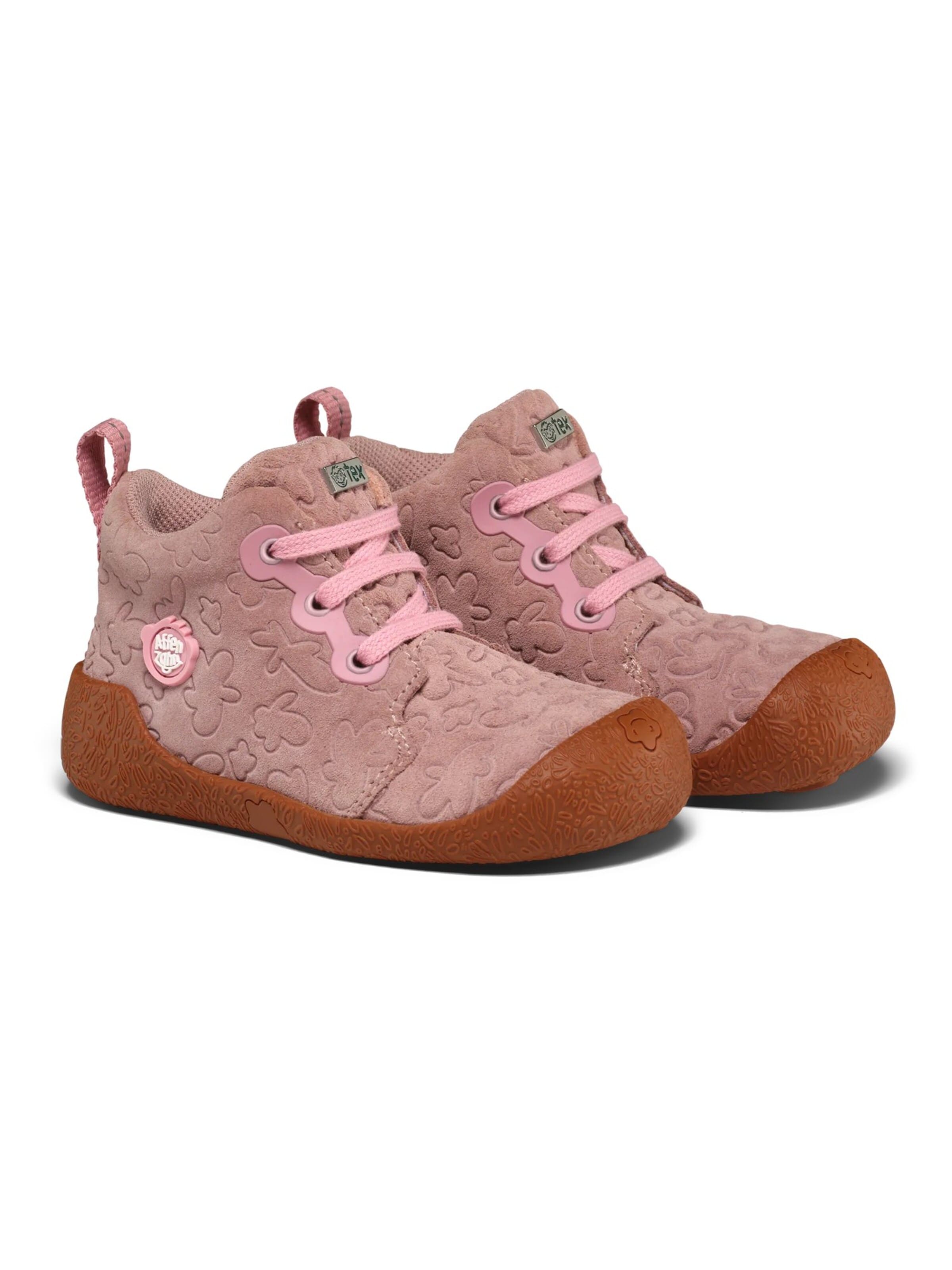 Affenzahn First-Step Shoes 'Leder Starty Leder Starty' in Pink