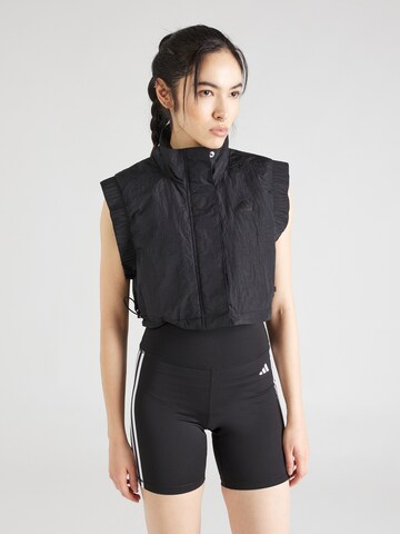 Gilet de sport ADIDAS SPORTSWEAR en noir : devant