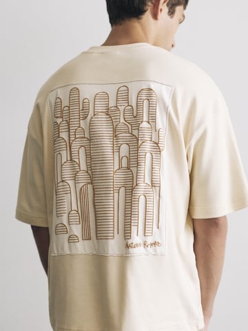 Pull&Bear Shirt in Beige