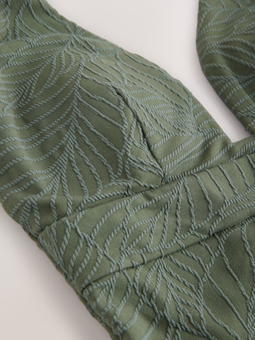 Next - Triángulo Traje de baño en verde