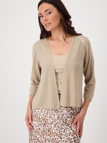 monari Cardigan i beige: forside