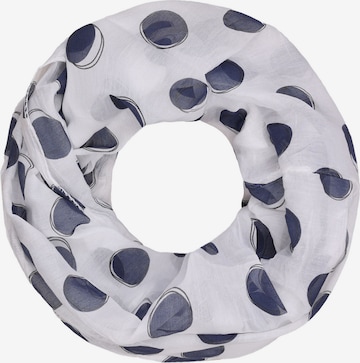 Zwillingsherz Tube Scarf in White: front