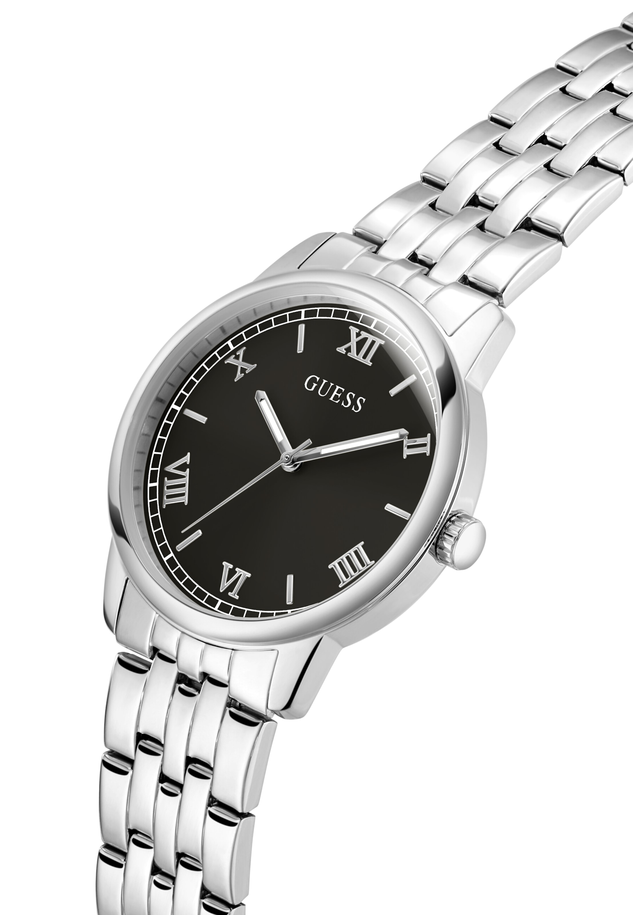 GUESS Uhr  ' CHANDLER ' in Silber
