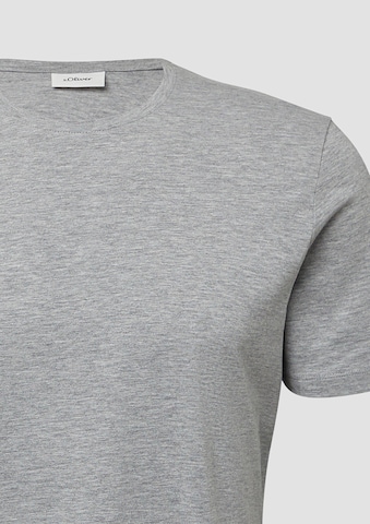 s.Oliver BLACK LABEL Shirt in Grau