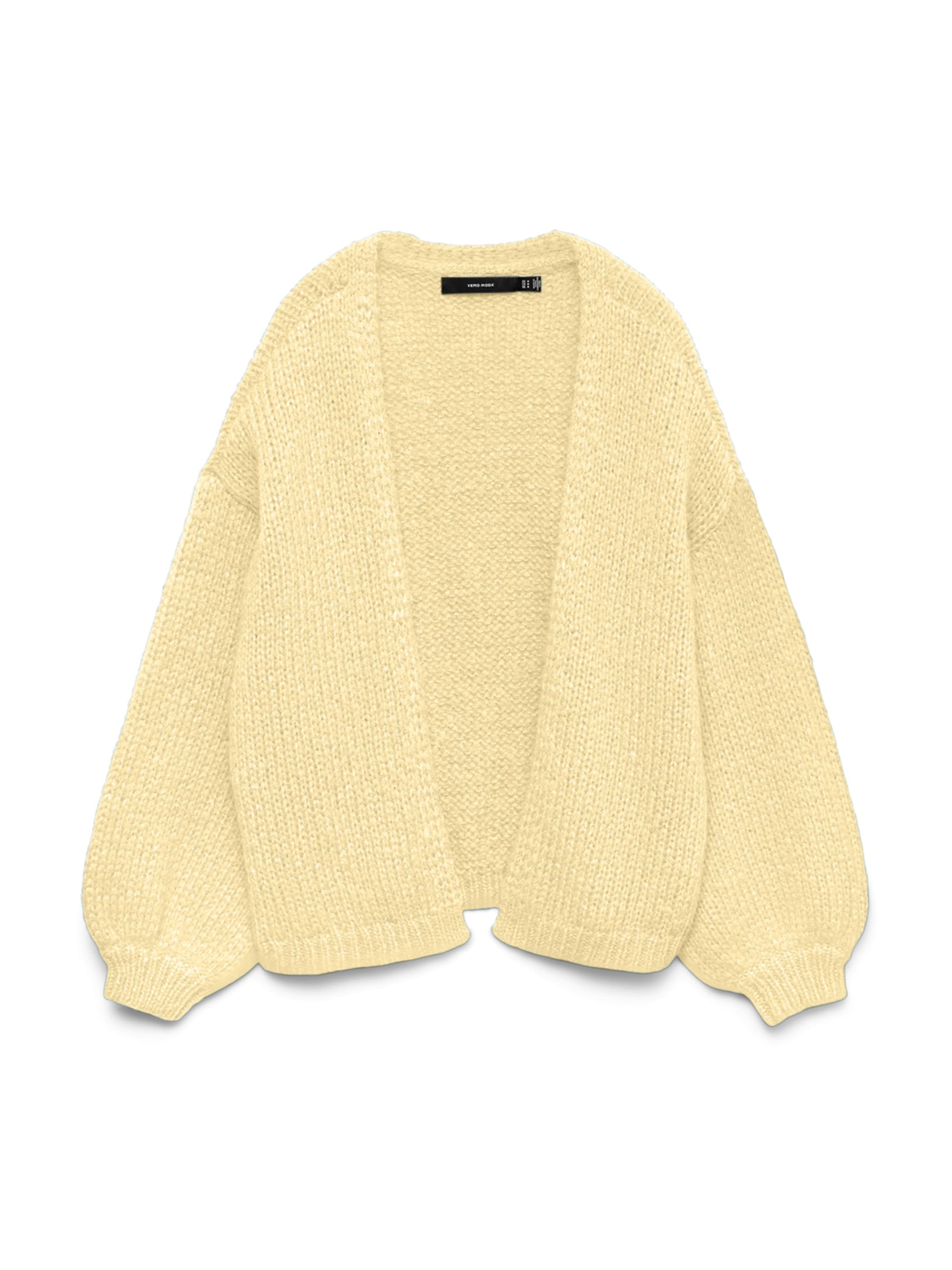VERO MODA Strickjacke 'VMMaybe' in Gelb: Vorderseite