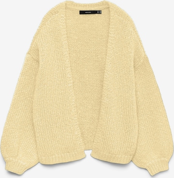 Geacă tricotată 'VMMAYBE' de la VERO MODA pe galben: față