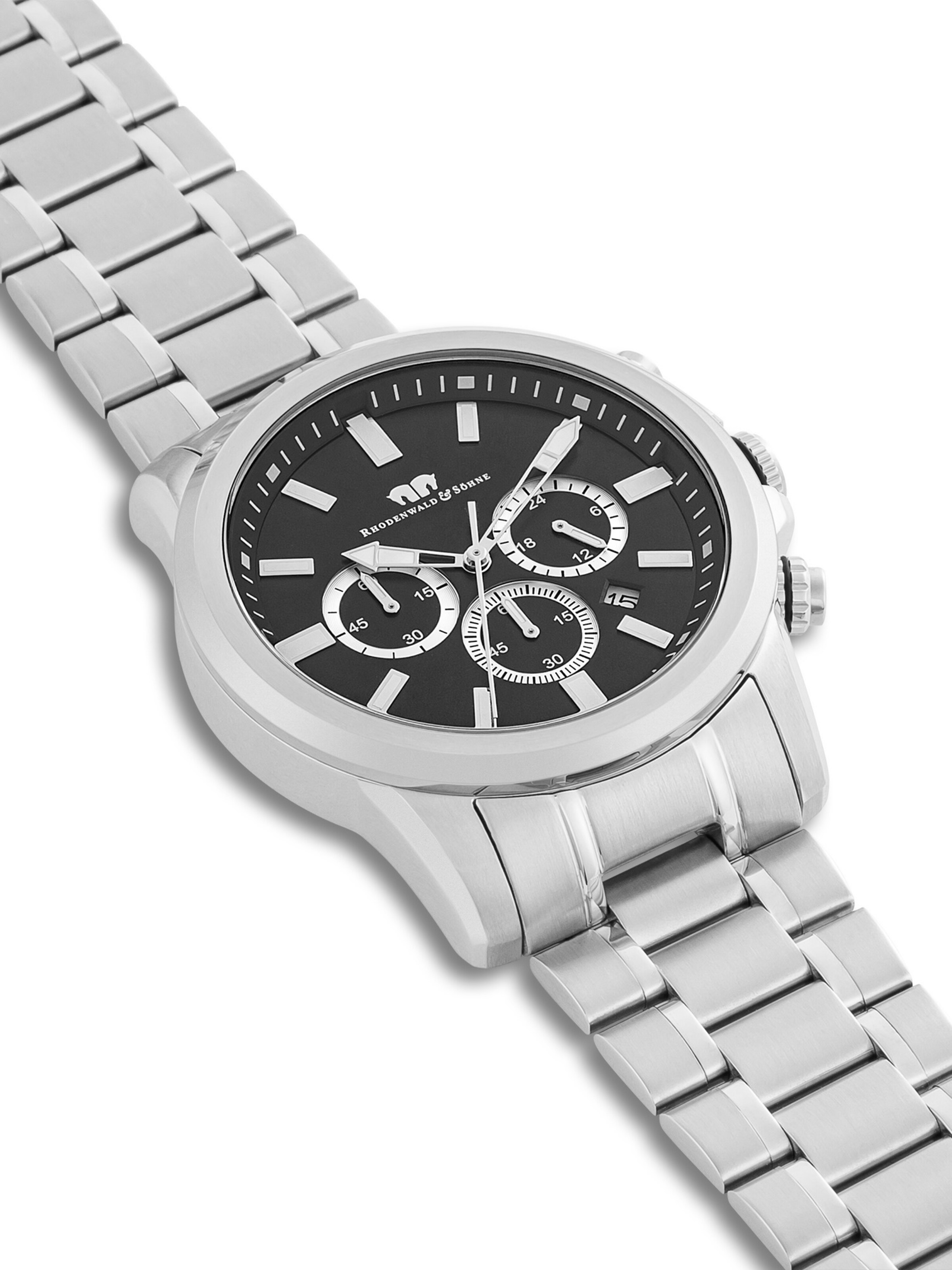 Rhodenwald & Söhne Analoog horloge in Zilver