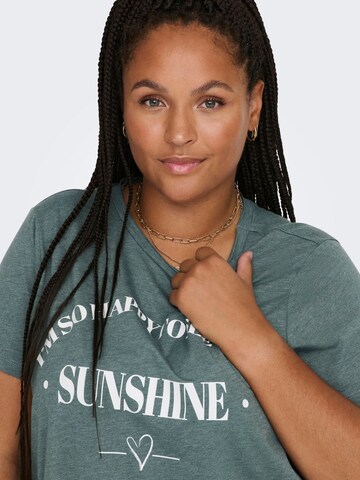 ONLY Carmakoma - Camiseta en verde