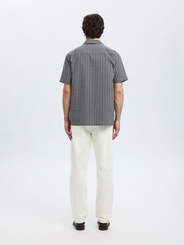 SELECTED Comfort Fit Hemd 'SLHAce' in Blau