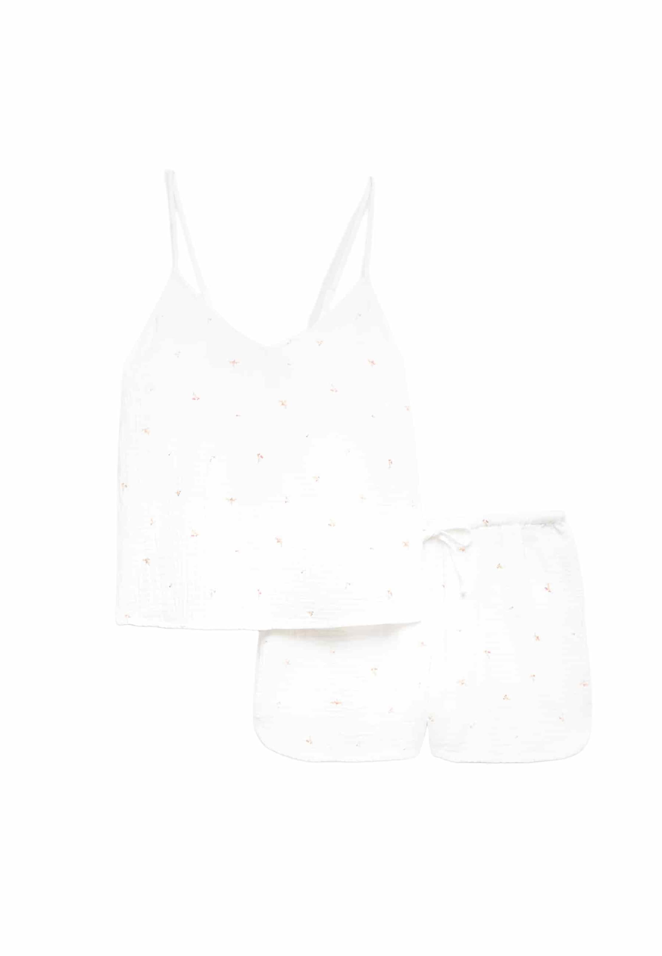 Pyjama Marks & Spencer en blanc : devant