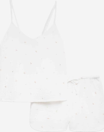 Pigiama di Marks & Spencer in bianco: frontale