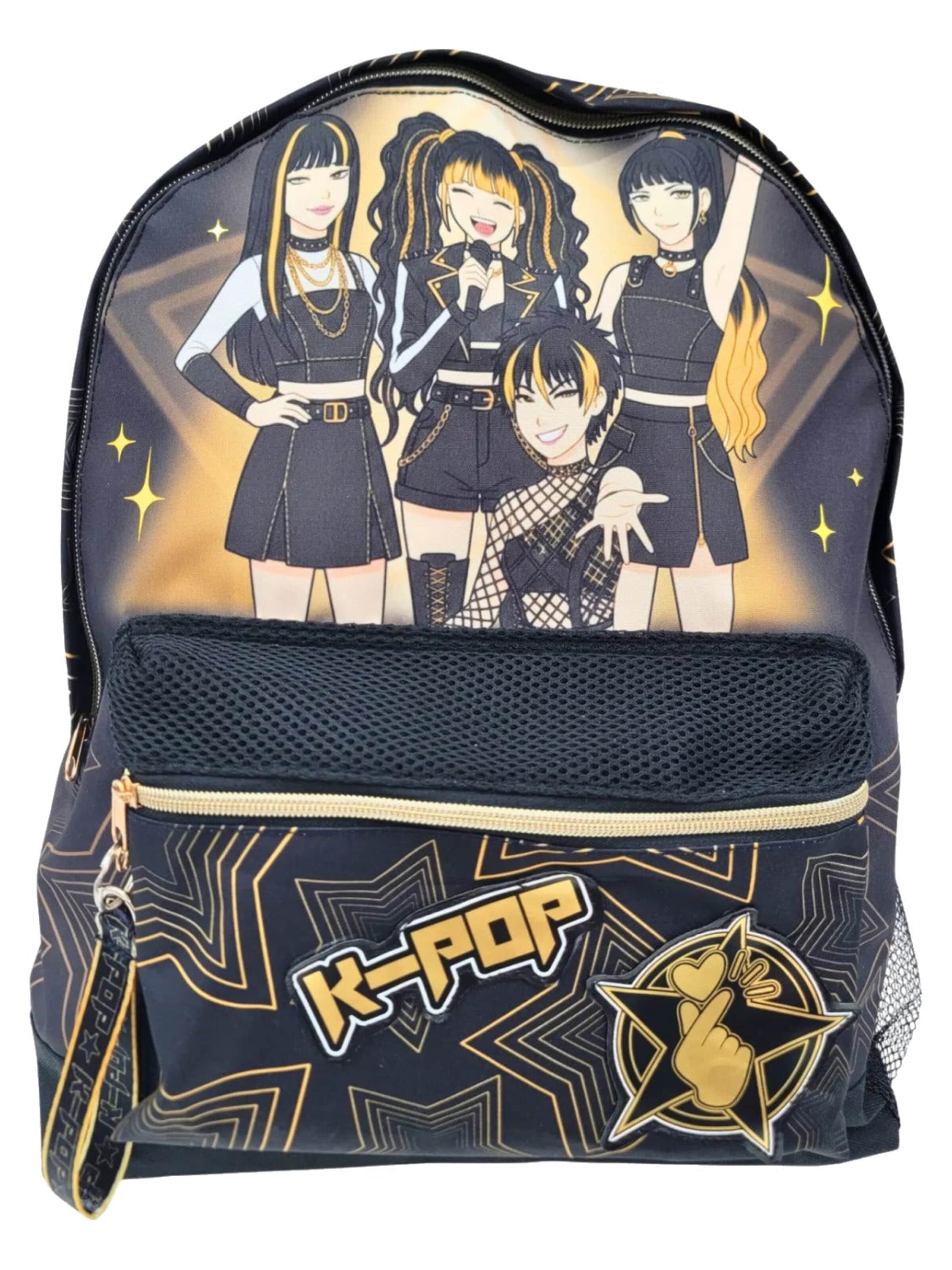 Kpop Demon Hunters Rucksack 'K-Pop'‌‌‌‌ in Schwarz | ABOUT YOU