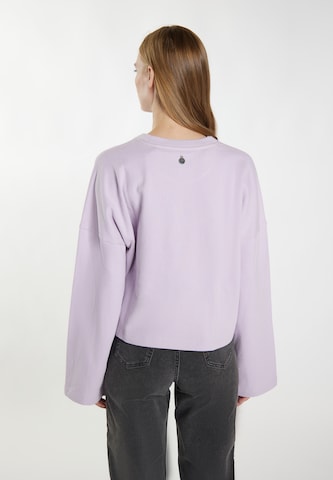 Sweat-shirt DreiMaster Vintage en violet
