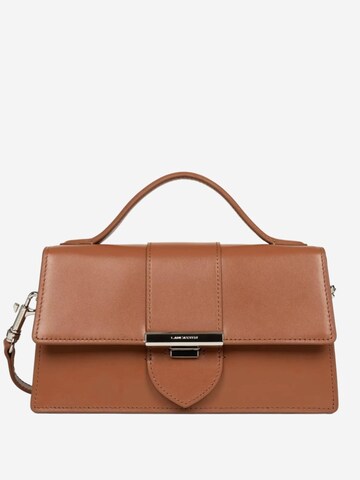 LANCASTER Paris Håndtaske 'Lancaster Sac à rabat avec fermoir Paris Ily Camel' i brun