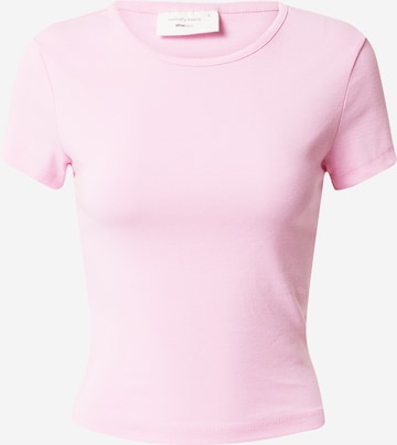 Gina Tricot T-Shirt in Pink: predná strana