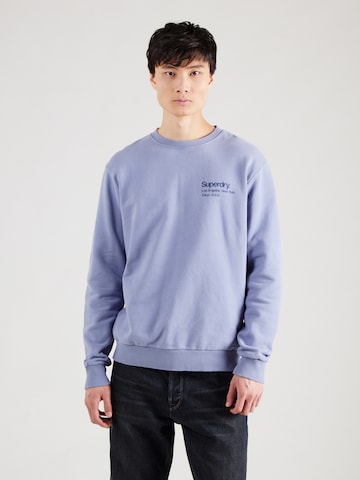 Felpa di Superdry in blu