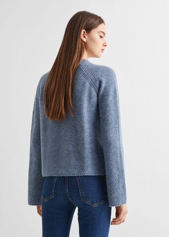 MANGO TEEN Pullover 'Open' in Blau