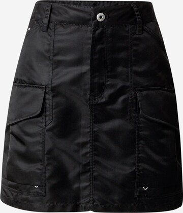 G-Star RAW Rok in Zwart: voorkant