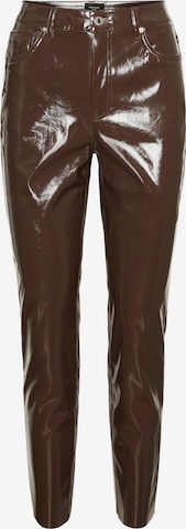VERO MODA - Pantalón 'BRENDA' en marrón: frente