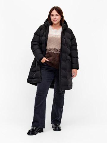 Zizzi Winter coat in Black