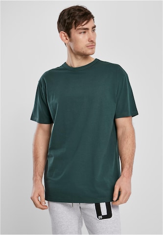 Urban Classics Shirt in Groen: voorkant