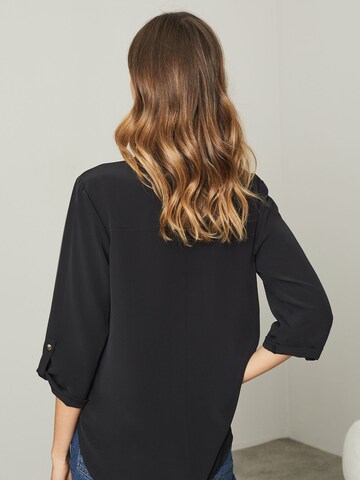 Lipsy Bluse in Schwarz