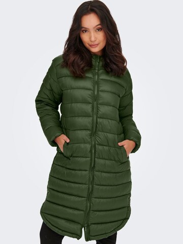 ONLY - Abrigo de invierno 'Melody' en verde: frente