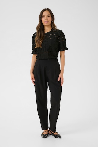 Cream Blouse 'Libby' in Black