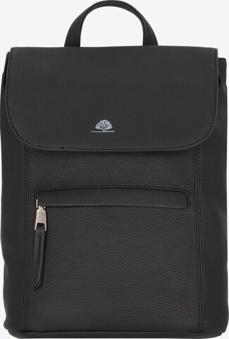 GREENBURRY Backpack in Black: front