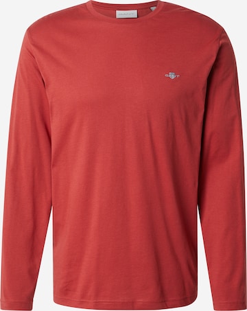 T-Shirt GANT en rouge : devant