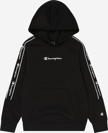 Champion Authentic Athletic Apparel Суичър в черно: отпред