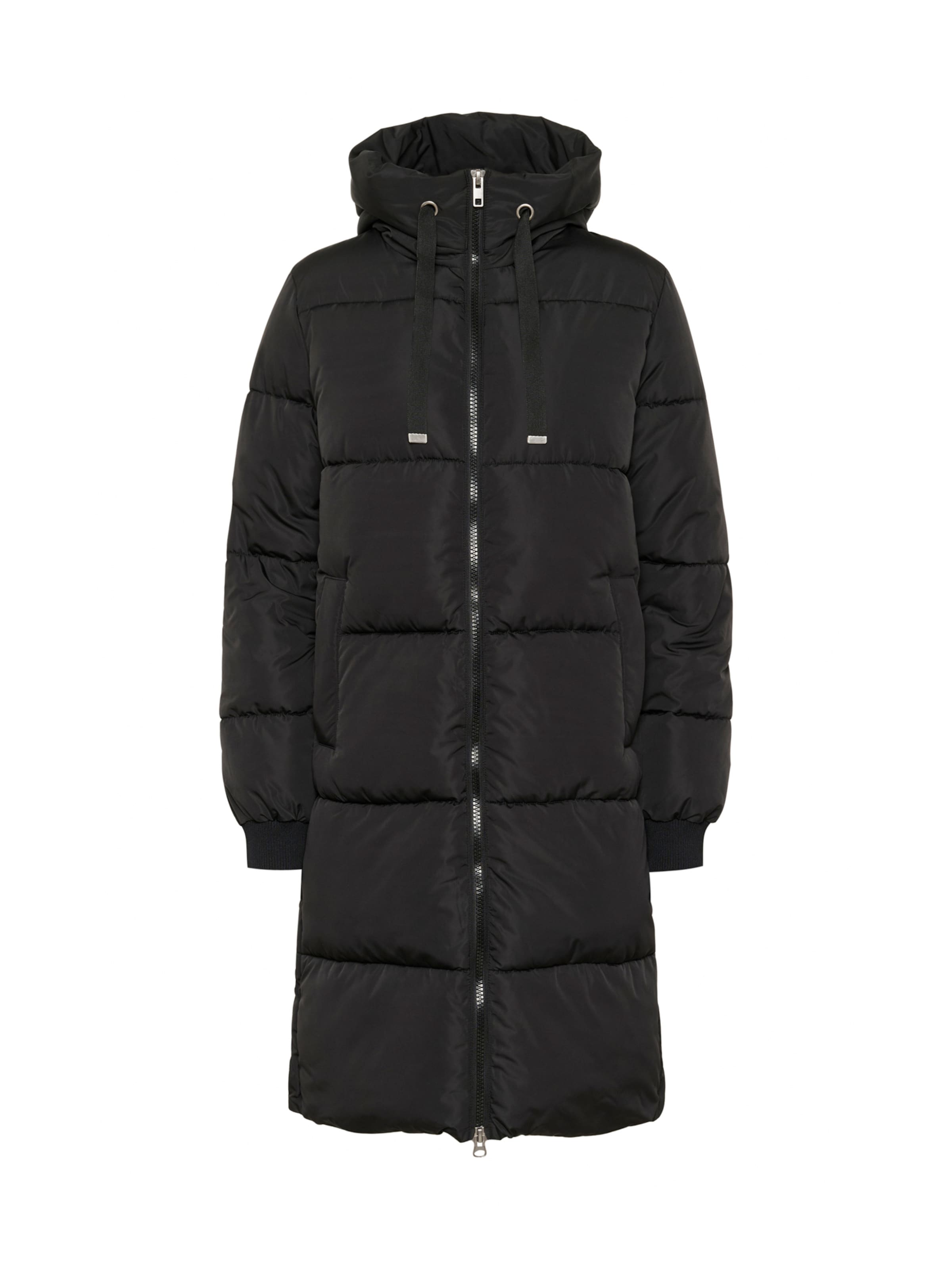 Kaffe Płaszcz zimowy 'KANika' w kolorze czarny: przód