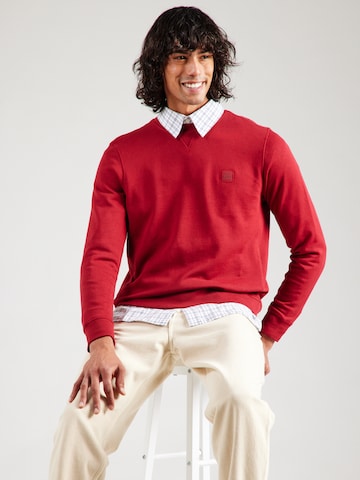 BOSS - Sudadera 'Westart' en rojo: frente