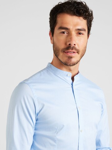 JACK & JONES - Ajuste estrecho Camisa 'LAPARMA' en azul