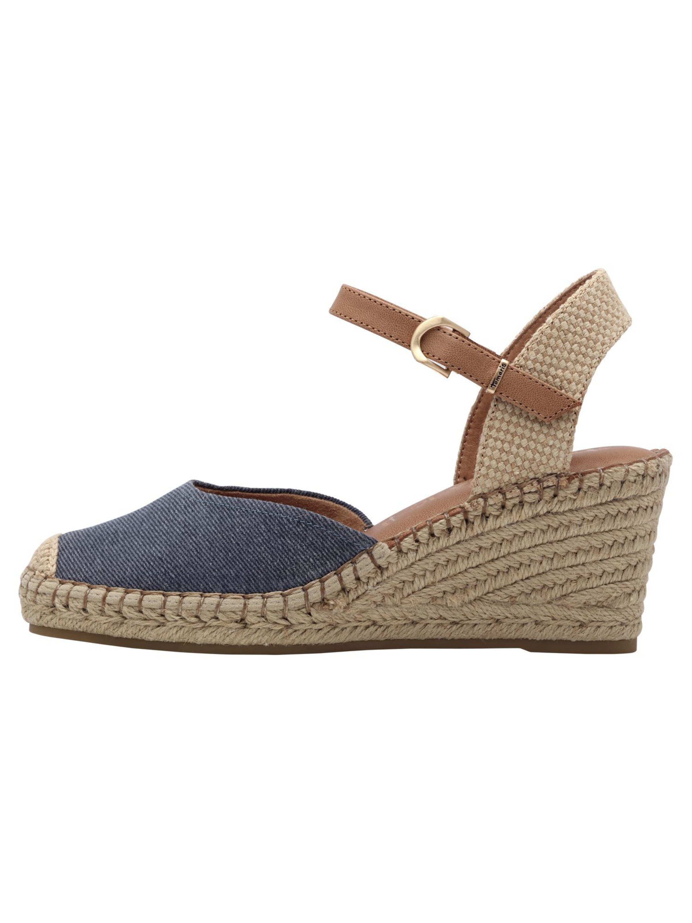 Tamaris Espadrilles in Blauw