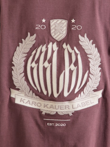 Karo Kauer Shirt in Lila