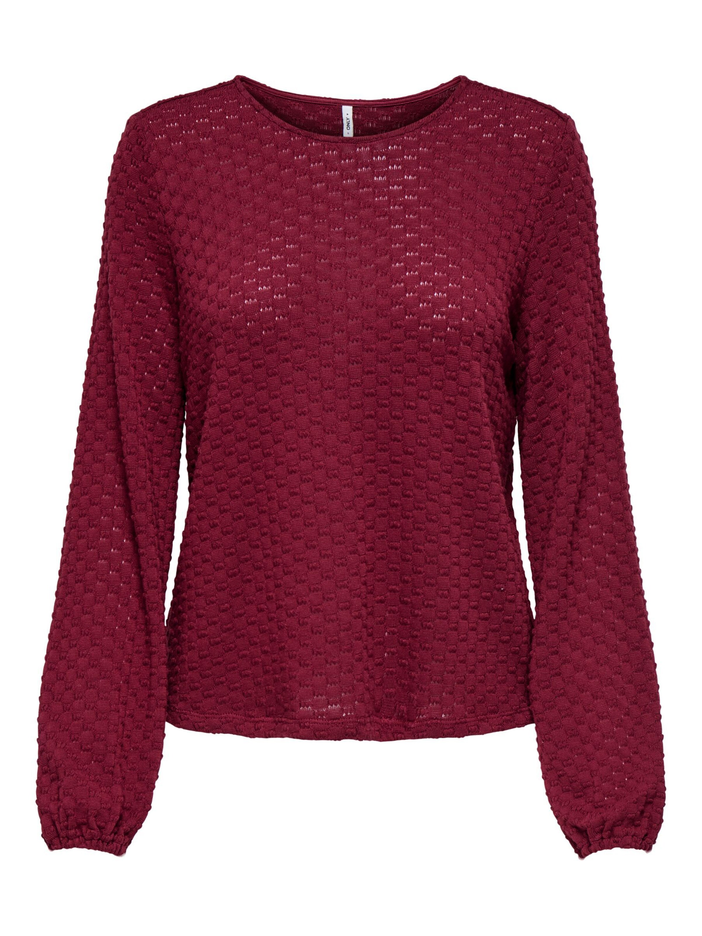 Chemisier 'ONLBELLE' ONLY en rouge : devant