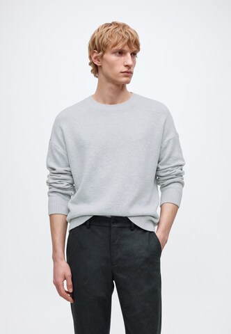 HOLLISTER - Jersey 'SPRINKLE' en gris: frente