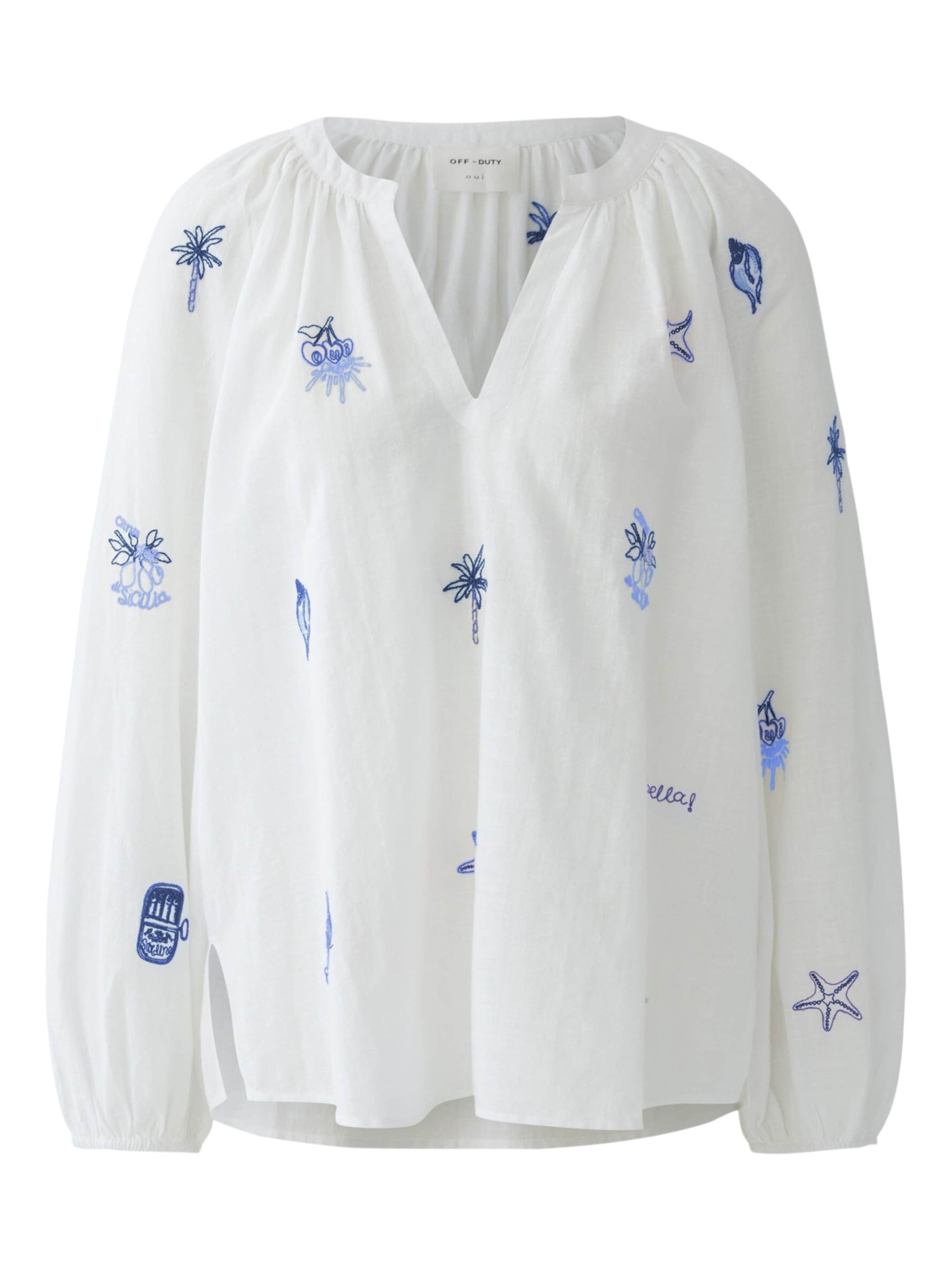OUI Bluse in Weiß: Vorderseite