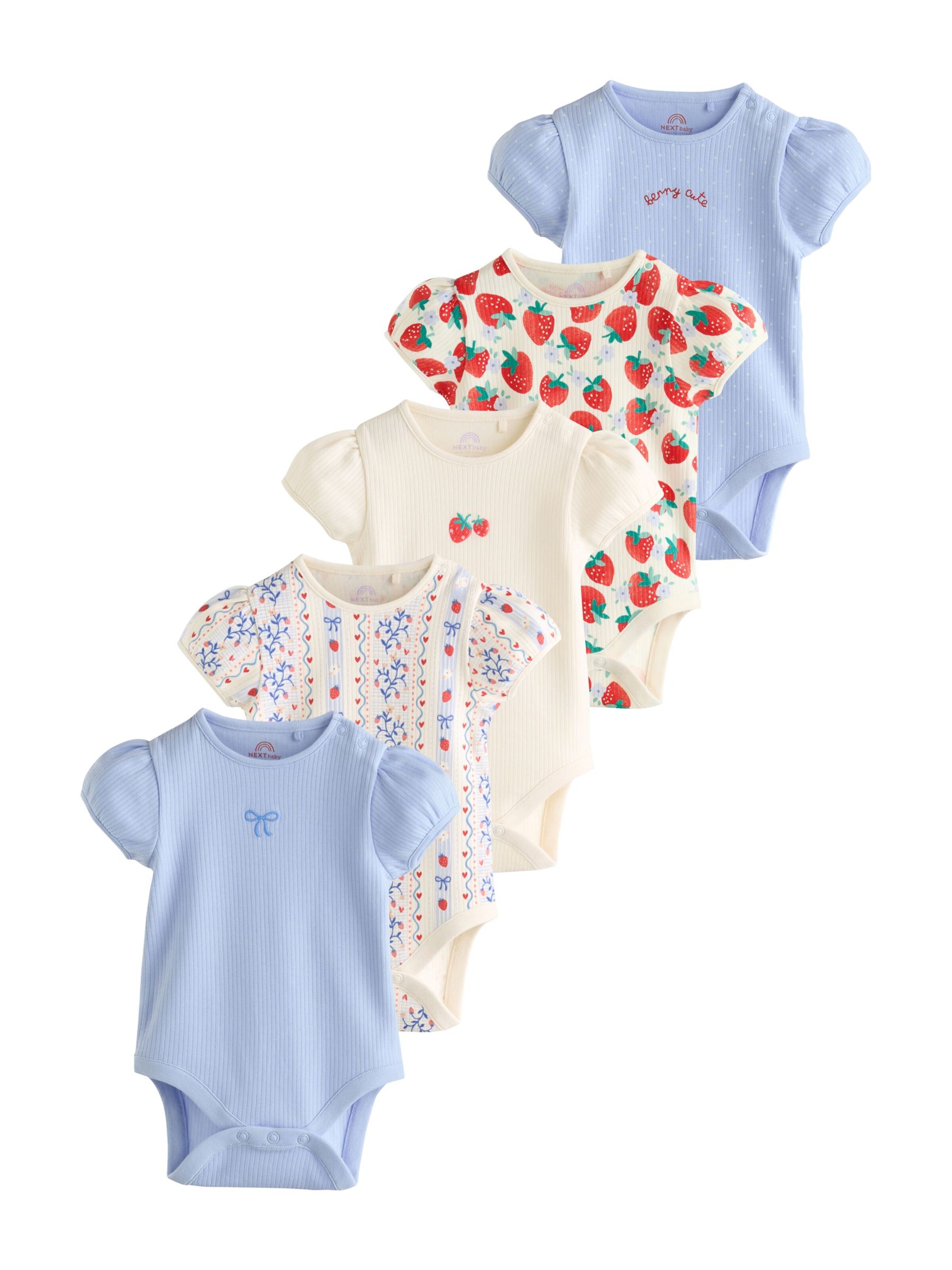 Next Ползунки/боди в Бежевый: спереди