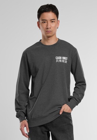 Sweat-shirt 'Cash Only' MT Men en gris