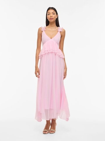 VILA Festkjole 'VIDaisy' i pink: forside