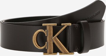 Ceinture Calvin Klein Jeans en marron : devant