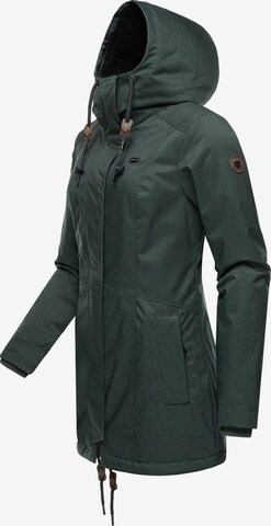 Parka d’hiver 'Tunned' Ragwear en vert