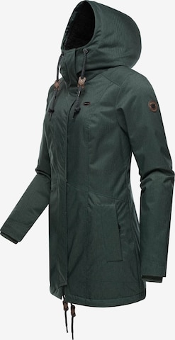 Ragwear Winterparka 'Tunned' in Groen