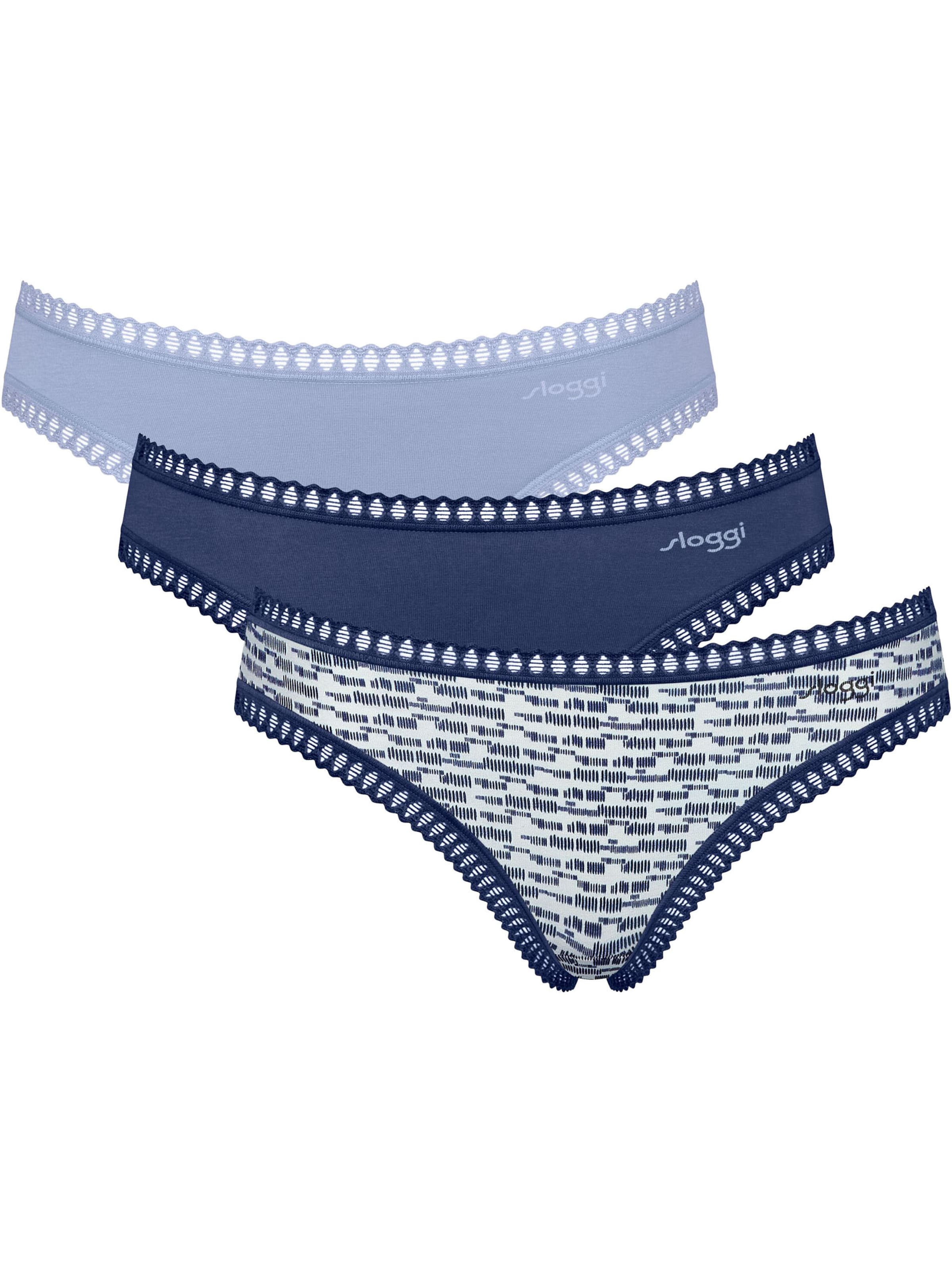 SLOGGI Minislip ' Blue GO Crush ' in Blau: Vorderseite