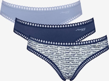 SLOGGI Minislip ' Blue GO Crush ' in Blau: Vorderseite