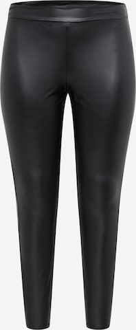 Vero Moda Curve Trousers 'SUEELSA' in Black: front